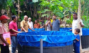 Kelompok Budidaya Ikan KEFHIY Dapat Bantuan Benih Ikan Lele
