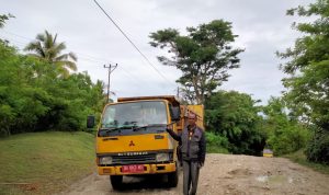 Jalan Finono Diperbaiki, Dominggus Ucapkan Terima Kasih Untuk Dinas PU