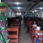 Amankan Perayaan Natal di TTS, Babinsa Ditempatkan Di Setiap  Gereja 