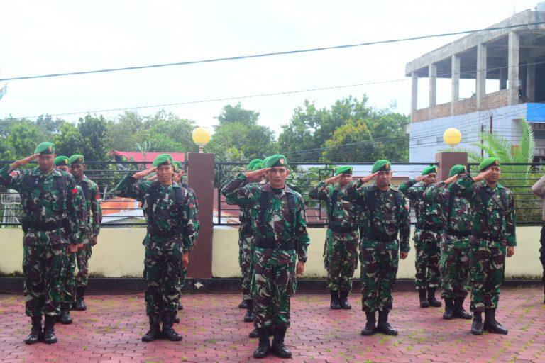 Dandim 1621/TTS Kerahkan Anggota Untuk Pengamanan Malam Tahun Baru.