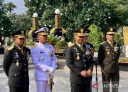 Pati serentak ziarah ke makam pahlawan sehari jelang HUT ke-78 TNI