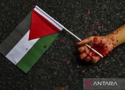 Aksi solidaritas untuk Palestina di Jakarta