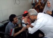Bertemu di antara disabilitas Malang, Ganjar puji relawannya