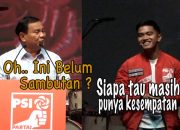 Deklarasi dukungan PSI, Kaesang sebut namanya sebagai Cawapres Prabowo