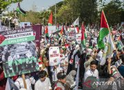 Aksi solidaritas untuk Palestina