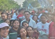 Ratusan orang sambut antusias Kaesang di Kota Kupang
