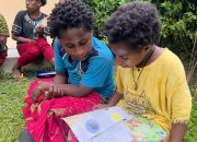 Polres Jayapura lakukan gerakan baca tulis di wilayahnya