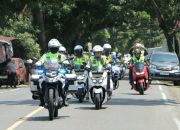 Kapolda Sulut pimpin patroli Kamtibmas pakai kendaraan roda dua
