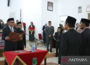 Ketua DPRD Pinrang lantik PAW dua anggota PPP dan Golkar