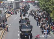 Serunya parade alutsista HUT ke-78 TNI di Jakarta