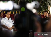 Prabowo: Rapat ketua umum partai KIM digelar besok malam
