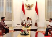 Syahrul Yasin Limpo temui Presiden Jokowi di Istana