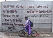 Tembok disewakan untuk APK kampanye di Bekasi