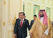 Jokowi ajak Arab Saudi bersama-sama hentikan eskalasi konflik di Gaza