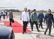 Jokowi tiba di Bali buka Kongres Tenaga Air Dunia 2023