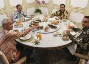 Kemarin, makan siang bersama di Istana hingga produksi logistik pemilu