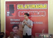 Gibran temui warga Kabupaten Magelang