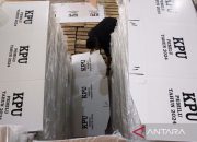 Ratusan ribu kotak suara Pemilu 2024 tiba di Sumut