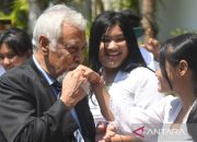 Perdana Menteri Timor Leste Xanana Gusmao tiba di Bali