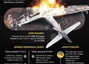 Dua pesawat tempur TNI AU jatuh di Pasuruan