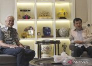 Silaturahim Ganjar Pranowo dengan Jusuf Kalla