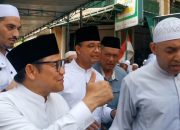 Anies-Muhaimin bertemu Gibran di haul Habib Ali, Solo