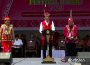 Jokowi: Semangat Bhinneka Tunggal Ika terwujud nyata di Kutai Barat