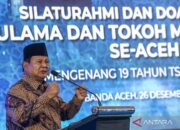 Prabowo dan SBY hadiri peringatan 19 tahun tsunami Aceh