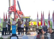 Jokowi resmikan pembangunan polres khusus kawasan Kota Nusantara