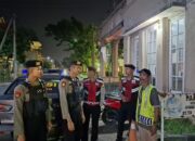 Polisi Sidoarjo patroli kawasan pemukiman saat Lebaran