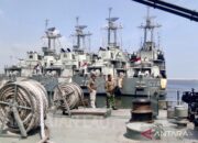 TNI AL siagakan kapal-kapal perang di Pondok Dayung jelang Idul Fitri