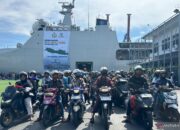 810 pemilir “Mudik Gratis Naik Kapal Perang” tiba di Jakarta