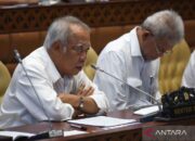 Penyampaian realisasi program kerja dan anggaran Kementerian PUPR 2023