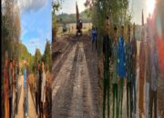 Jalan Masuk menuju lapangan Tidar 31 Desember, selesai di kerjakan