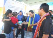Kolaborasi Pemerintah Kabupaten Kupang Dan Bank NTT Oelamasi  Dalam Mencegah Stunting  Di HUT Bank Ke-62