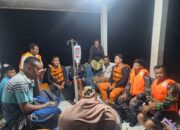 TIM SAR GABUNGAN LAKUKAN PENCARIAN KORBAN KM LEBANON TENGGELAM DI ALOR