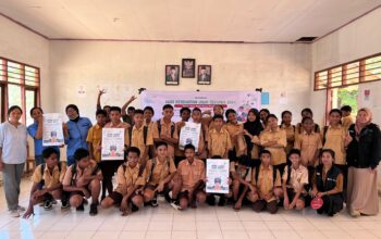 LKC Dompet Dhuafa NTT Peringati hari Kesehatan Jiwa Sedunia di SMPN 2 SATAP Semau Selatan