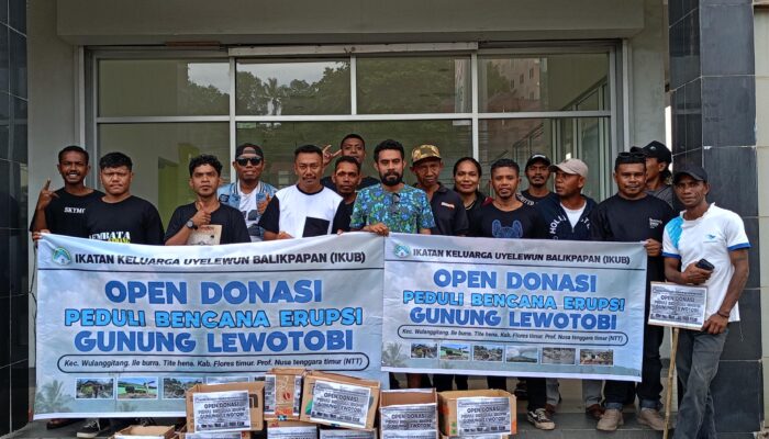 Aksi Kemanusiaan yang dilakukan oleh Paguyuban Ikatan Keluarga Uyelewun Balikpapan (IKUB) untuk Korban Erupsi Gunung Lewotobi Kabupaten Flores Timur