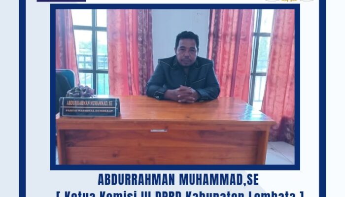 Ketua Komisi III DPRD, Mengajak Masyarakat Lembata Tetap Tenang Mengawal Demokrasi sampai Finish