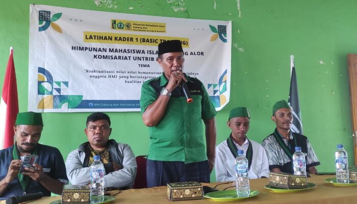 HMI Cabang Alor Komisariat Untrib & Madani Gelar Basic Training.