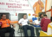 Badan Nasional Pencarian dan Pertolongan (BASARNAS) Gelar Kegiatan Donor Darah