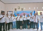 Pelantikan Pengurus Karang Taruna Hetven Manulai II Dimewarnai Dengan Hujan Deras