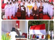 Gubernur Melki Laka Lena Pimpin Upacara Peringatan HUT Ke-80 RI Tingkat Provinsi NTT