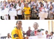 Anggota Paskibraka Mendapat Apresiasi Dari Bank NTT Dengan Berupa Tabungan Senilai Rp. 1 Juta