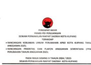 Perubahan APBD 2025 Diterima Oleh Fraksi PDI Perjuangan Dengan Satu Cacatan Penting