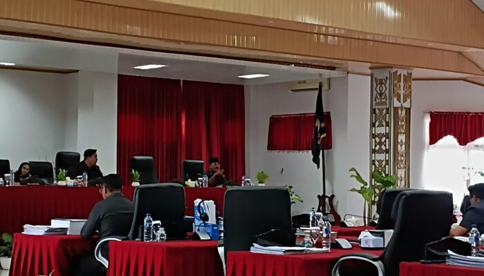 Rapat Evaluasi Anggaran di Pimpin Langsung Ketua DPRD Kota Kupang