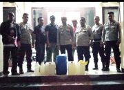 Polsek Alak Berantas Miras: Puluhan Liter Sopi Disita dari 3 Lokasi