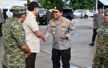 Kapolda NTT Sambut Kunjungan Kerja Menhan RI di Kupang, Pastikan Kesiapan Pertahanan Pintu Selatan NKRI
