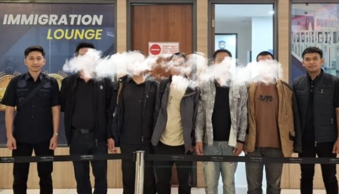 Dinilai Ancam Ketertiban Umum, Lima Warga Negara China Dideportasi Kantor Imigrasi Atambua